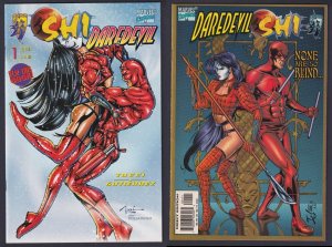 Shi/Daredevil: Honor thy Mother 1 and Daredevil/Shi 1 1997 NM Set of 2