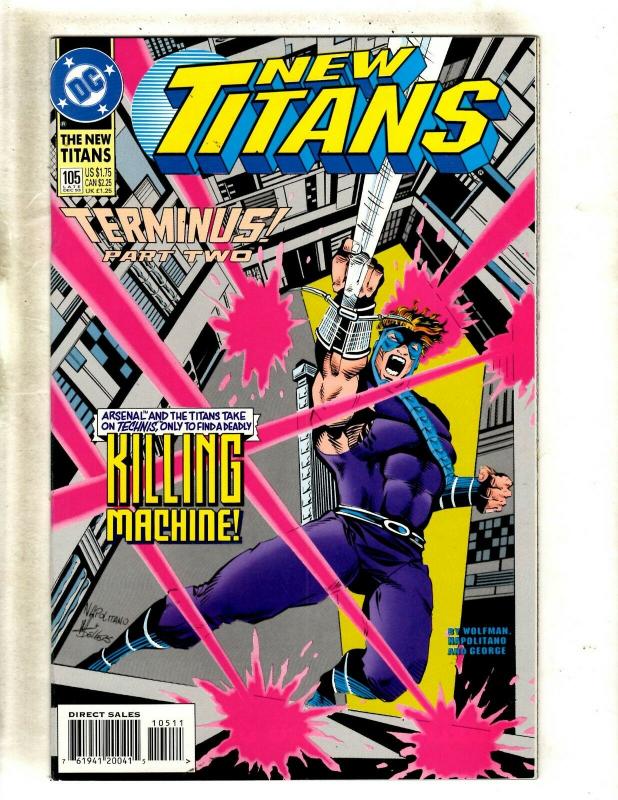 12 DC Comics Team Titans #15 16 New Titans #106 105 104 Teen #1 2 3 4 5 6 7 JF14