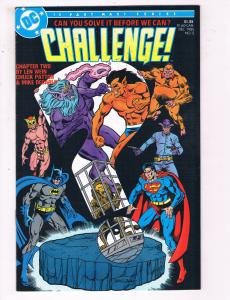 Challenge #2 VF DC Comics Comic Book Evanier JLA Superman Dec 1985 DE22