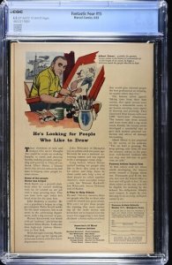 Fantastic Four #15 1963 Marvel Comics CGC 6.5 1st app Mad Thinker