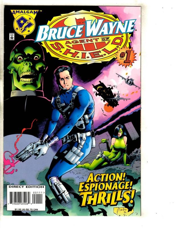 7 Amalgam Comics Bullets Fantastic Shield Thing Dark Claw Hex Fate # 1's RJ8