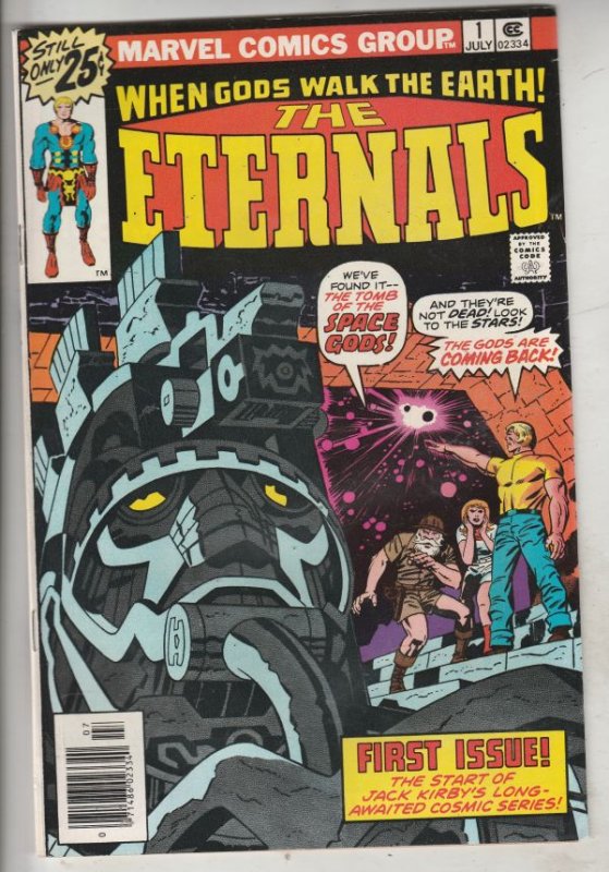 Eternals, The #1 (Jul-76) NM- High-Grade The Eternals, the Deviants