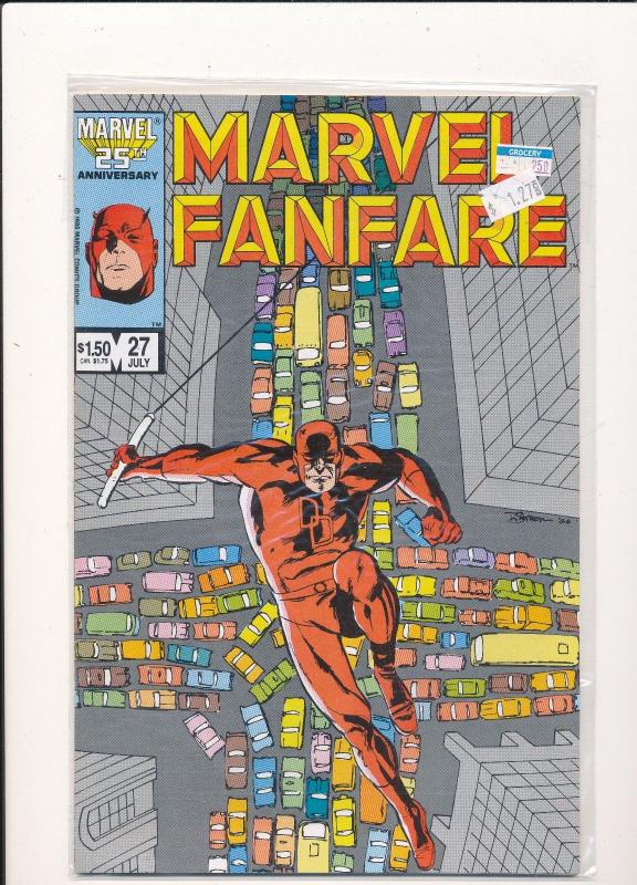 Marvel Comics SET of 6 #26-#31 MARVEL FANFARE FINE/VERY FINE (SIC305)