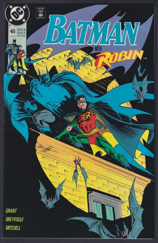 Batman 465 (1991) NM DC Comics