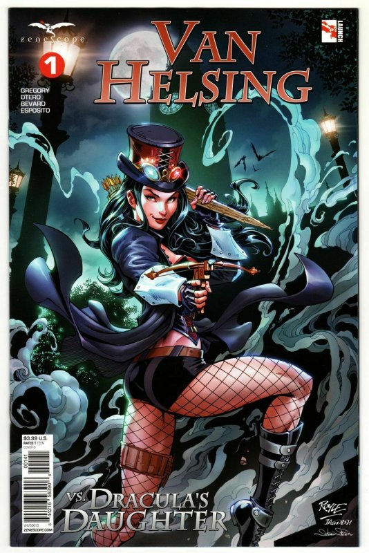 Van Helsing vs Draculas Daughter #1 Cvr D Royle (Zenescope, 2019) NM