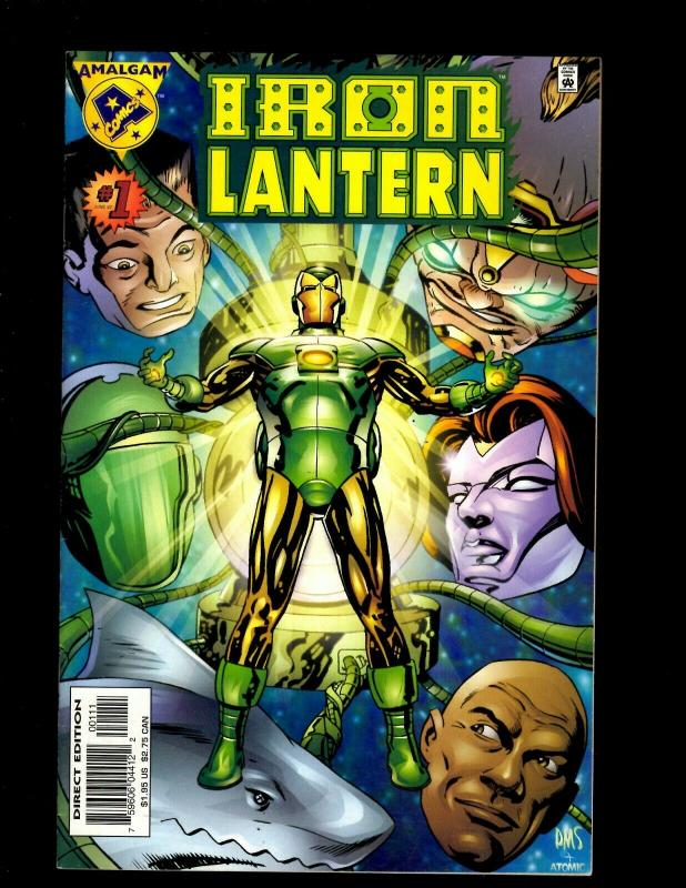 7 Comics X-Patrol 1 Magnetic Men 1 Speed Demon 1 Iron Lantern 1 JLX 1 +++ J54