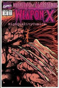 MARVEL COMICS PRESENTS #84, NM, Wolverine, Barry Smith, more MCP in store