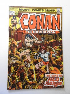 Conan the Barbarian #24 (1973) VG 1st Full App of Red Sonja! 1 1/2 in tear fc