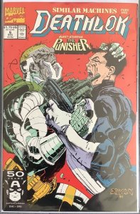 Deathlok #6 (1991, Marvel) Punisher Appearance. NM