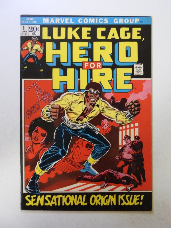 Hero for Hire #1 (1972) Origin and 1st appearance of Luke Cage see description