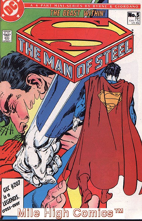 Man of Steel (1986) comic books