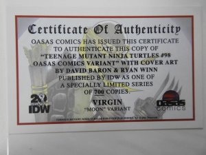 Teenage Mutant Ninja Turtles #98 Oasas Comics 'Moon Variant LDT 70...