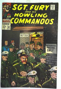 Sgt. Fury   #60, VF- (Actual scan)