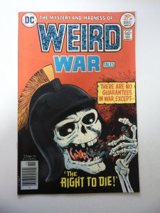 Weird War Tales #49 (1976) FN Condition