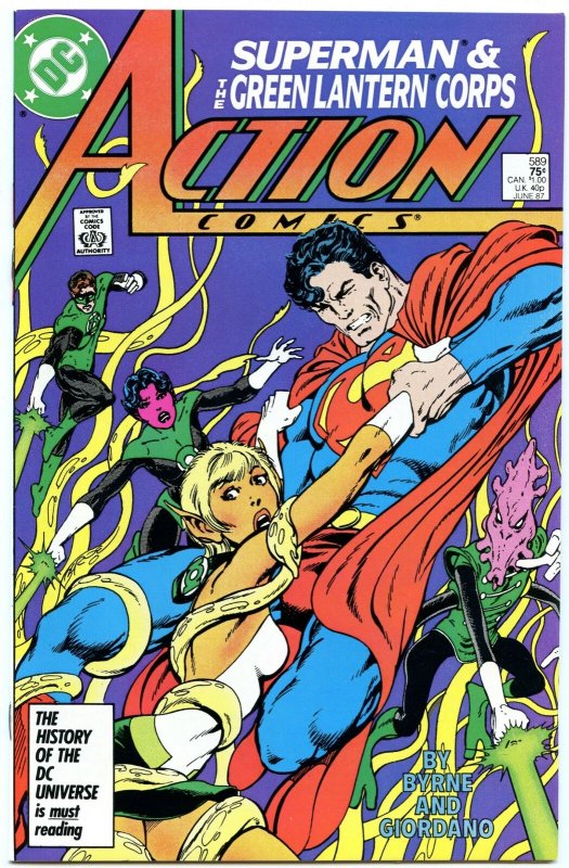 Action Comics 589 Jun 1987 NM- (9.2)