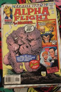 Alpha Flight in the Beginning -1 F/VF