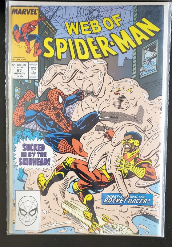Web of Spider-Man #57 (1989)
