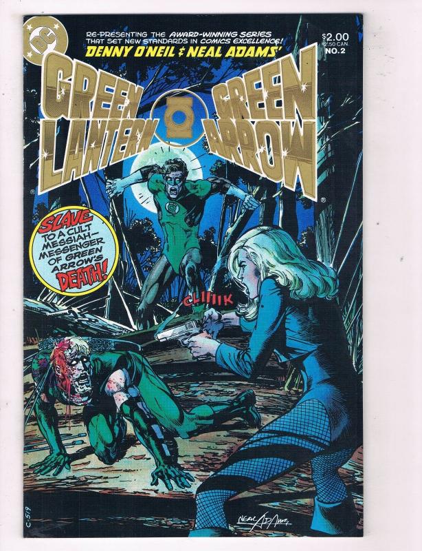 Green Lantern/Green Arrow #2 VF DC Comics Comic Book O Neil JLA 1983 DE43 TW14