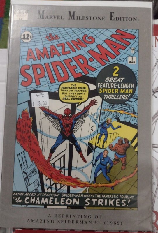 AMAZING SPIDER-MAN # 1  1993 MARVEL MILESTONE EDITION  3RD PRINT