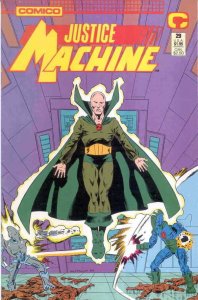 JUSTICE MACHINE #29, NM-, Elementals, Comico, 1987 1989 more in store