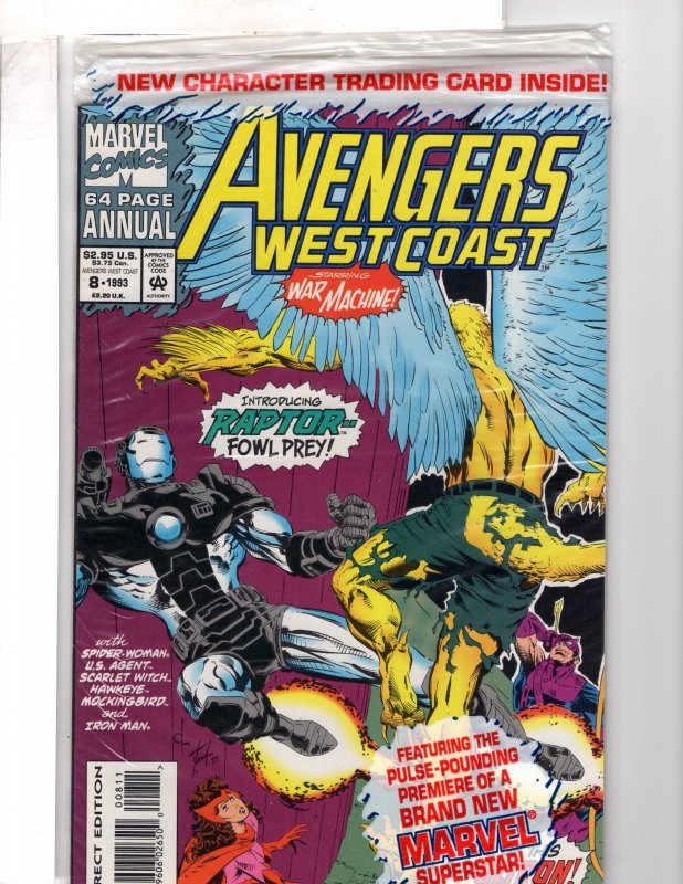 Avengers West Coast Annual #8 >>> 1¢ Auction! See More! (ID#94)