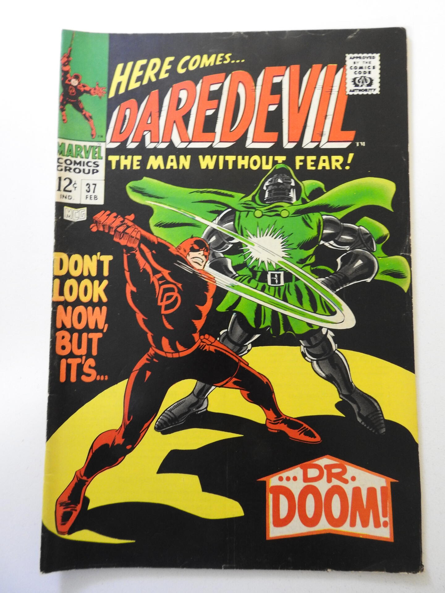 Daredevil #37 (1968) VG/FN Condition! | Comic Books - Silver Age ...