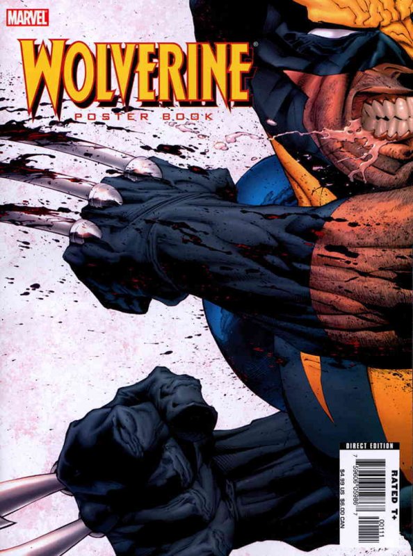 Wolverine Poster Book #1 FN ; Marvel |