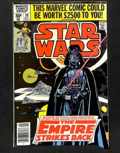 Star Wars #39 FN/VF 7.0 Vader Empire Strikes Back! 1st Cameo Rogue Squadron!