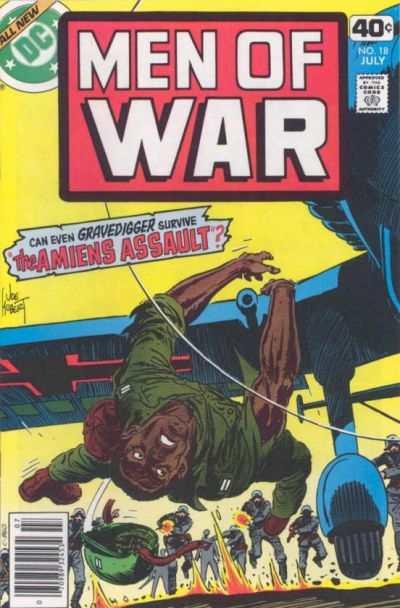 Men of War (1977 series) #18, Fine- (Stock photo)