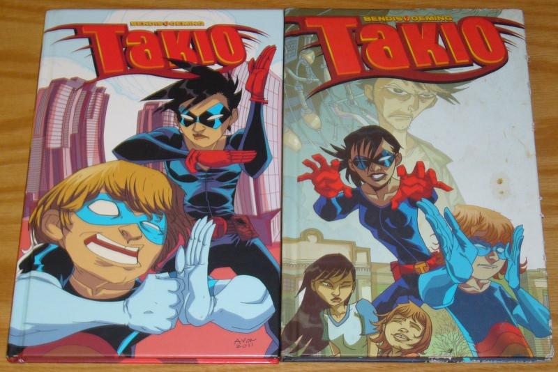 Takio HC 1-2 complete series - brian bendis - michael avon oeming - hardcovers