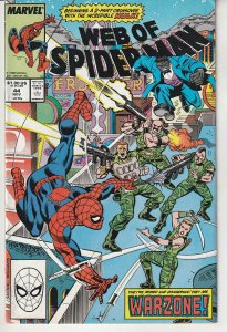 Web of Spider-Man #44 Newsstand Edition (1988)