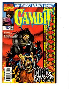 4 Gambit Marvel Comic Books # 3 4 12 14 X-Men Janson Sienkiewicz Nicieza WM2