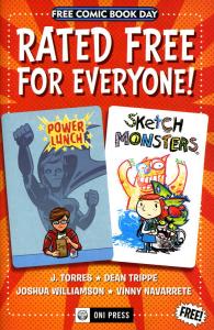 Rated Free For Everyone #1 VF/NM ; Oni Press | Sketch Monsters