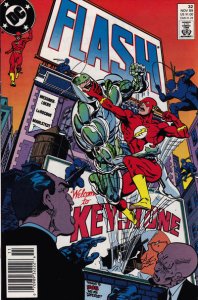 Flash (2nd Series) #32 (Newsstand) VF ; DC | William Messner-Loebs