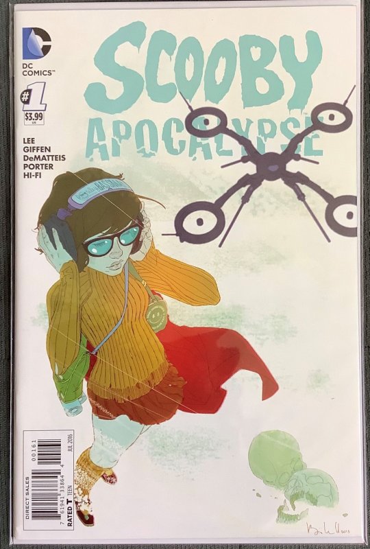 Scooby Apocalypse #1 Caldwell Velma Cover (2016, DC) NM+