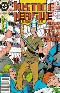 Justice League America #44 FN; DC | save on shipping - details inside