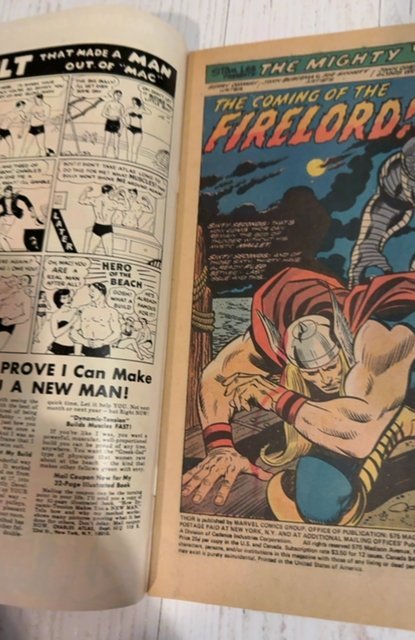 Thor #225 (1974)first app of firelord see description