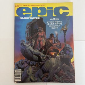 Epic Illustrated # 2.1980.  Fine+. Richard Corben Cover,  Jim Starlin, Goodwin.