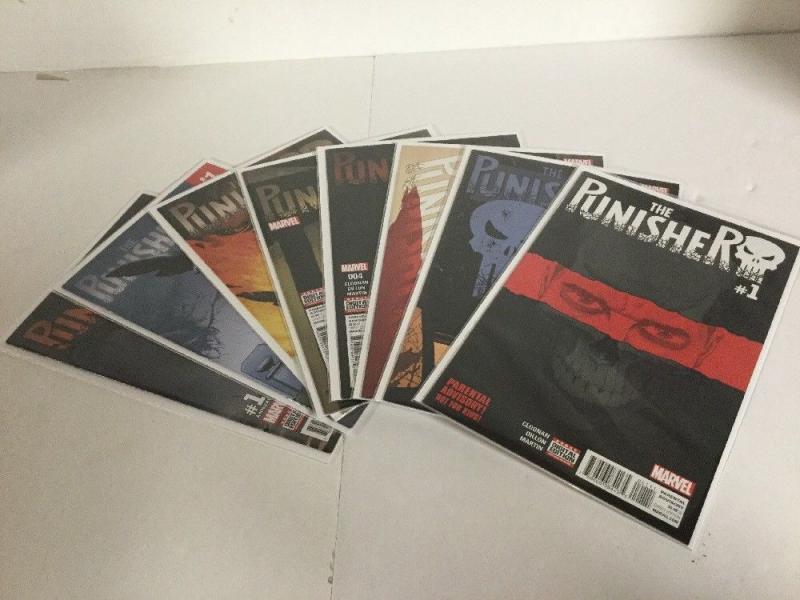 Punisher 1-7 Annual 1 Lot Set Run Nm Near Mint Marvel Comics