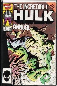 The Incredible Hulk Annual #15 (1986) Hulk