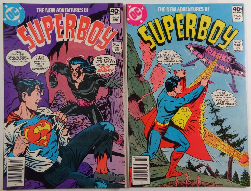 New Adventures of Superboy #4-43 Lot of 37 Bronze Age DC Comics Box Shipped