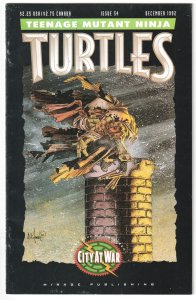Teenage Mutant Ninja Turtles #54 (1992) CITY AT WAR