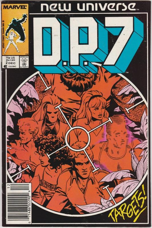 4 DP7 Marvel Comic Books # 1 2 3 5 New Universe Mark Gruenwald Paul Ryan EP1