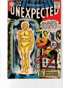 Tales of the Unexpected #66 (1961) affordable-grade Space Ranger key  DC Sci-Fi!