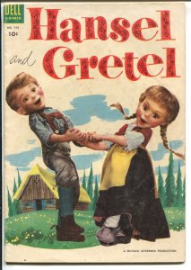 Hansel & Gretel-Four Color Comics #590 1954-Dell-Nichael Myerberg-VG