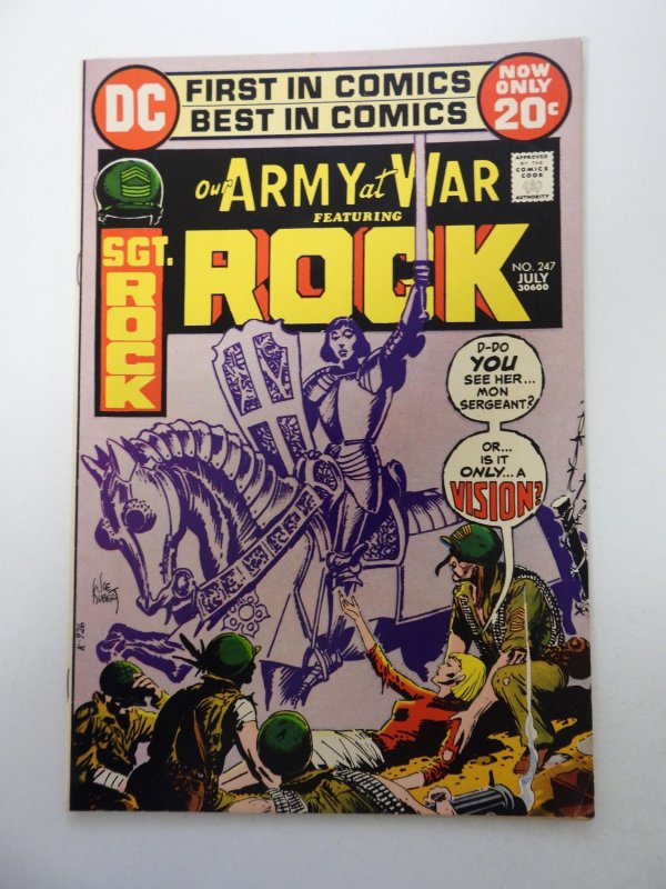 Our Army at War #247 (1972) VG/FN condition