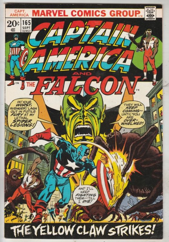 Captain America #165 (Sep-73) NM- High-Grade Captain America