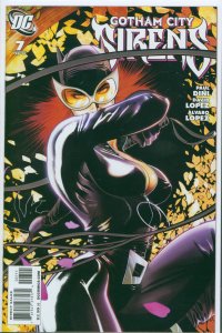 Gotham City Sirens #7 Guillem March Cover DC Comics 2010 VF/NM