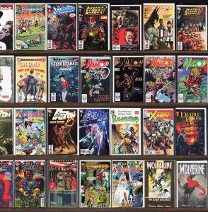 Huge Lot 140+ Comics with New Avengers, Excalibur & More!