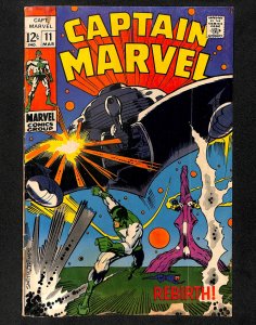 Captain Marvel (1968) #11
